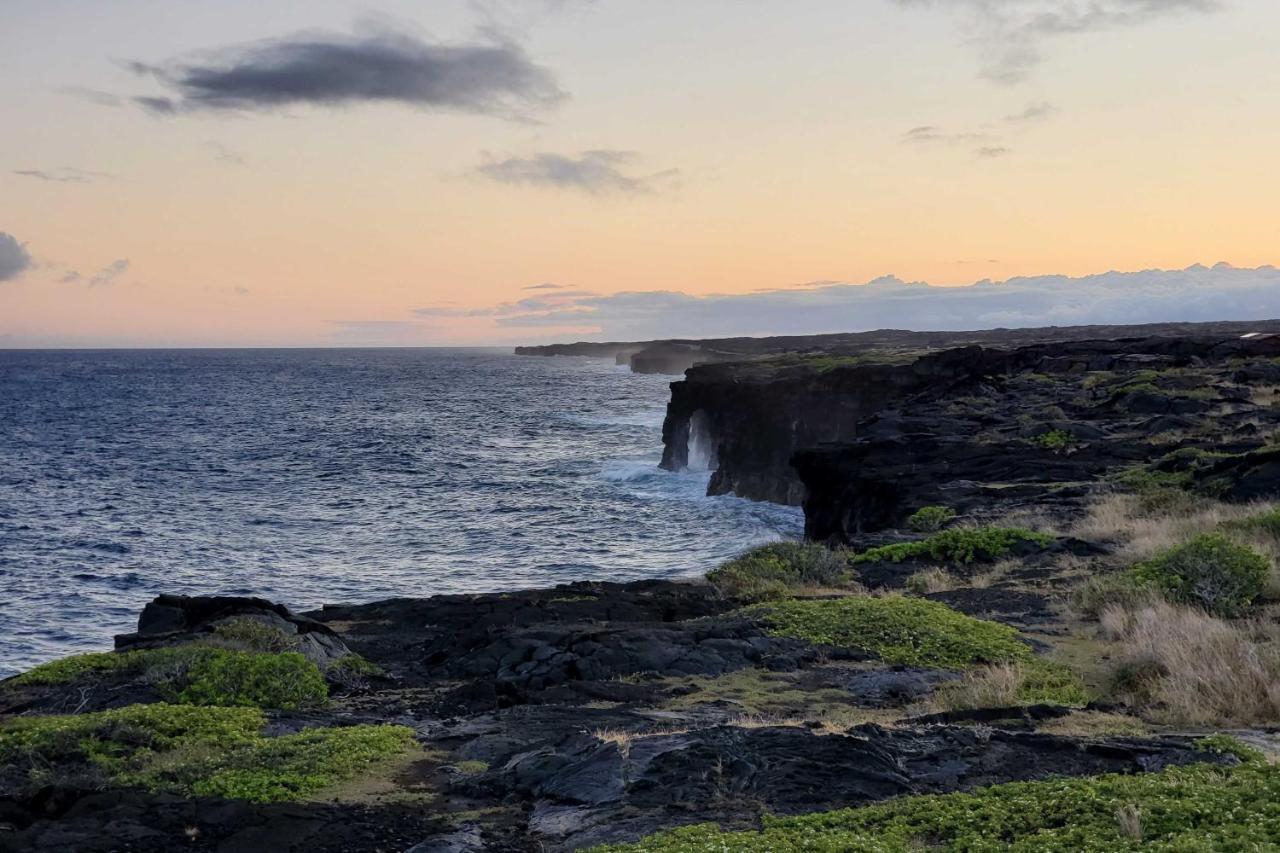 The Aloha Green House Retreat With Ocean Views! Naalehu Exterior photo